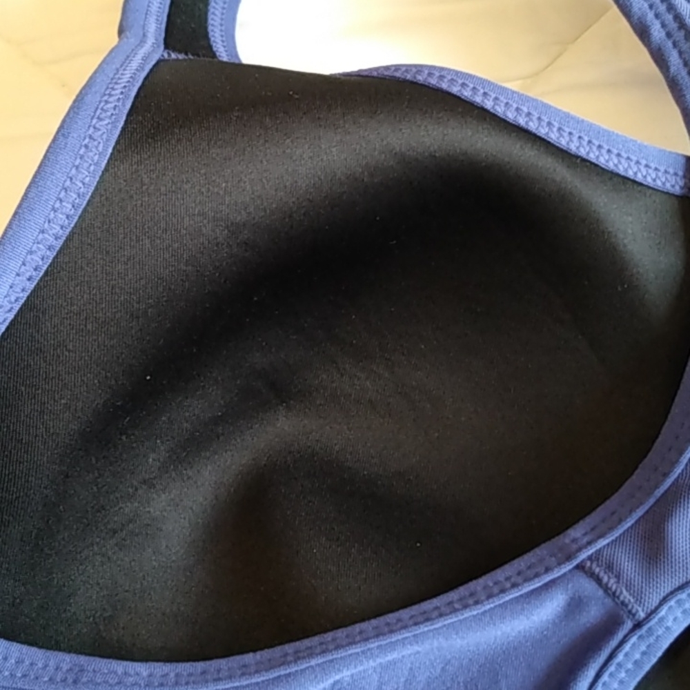 Avia Sports Bra – Blue – Racerback – Double-Layer – No Pads – Women - Picture 6 of 12